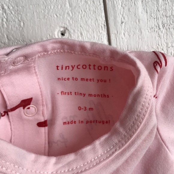 Tinycottons onesie shop worries size 0-3 months - Picture 2 of 5